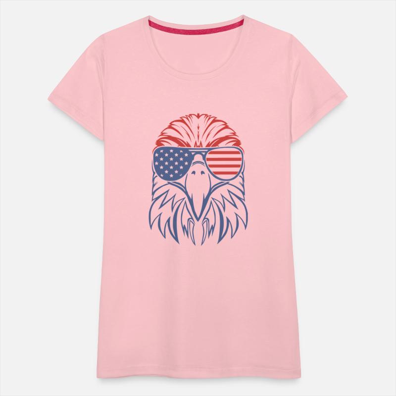 American Bald Eagle Usa Flag 4Th Of July Eagle Usa