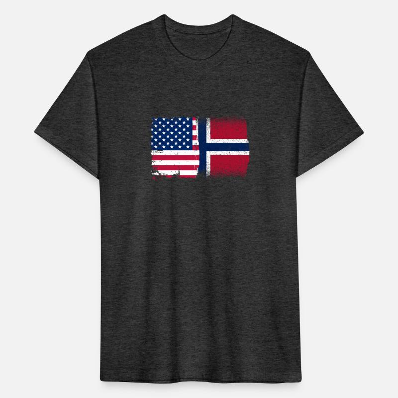 American Norway Flag