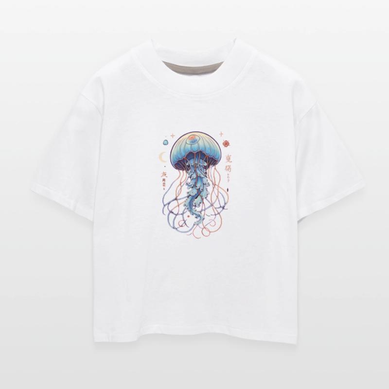 Aqua Nebula Mystical Jellyfish Dance