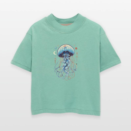 Aqua Nebula Mystical Jellyfish Dance