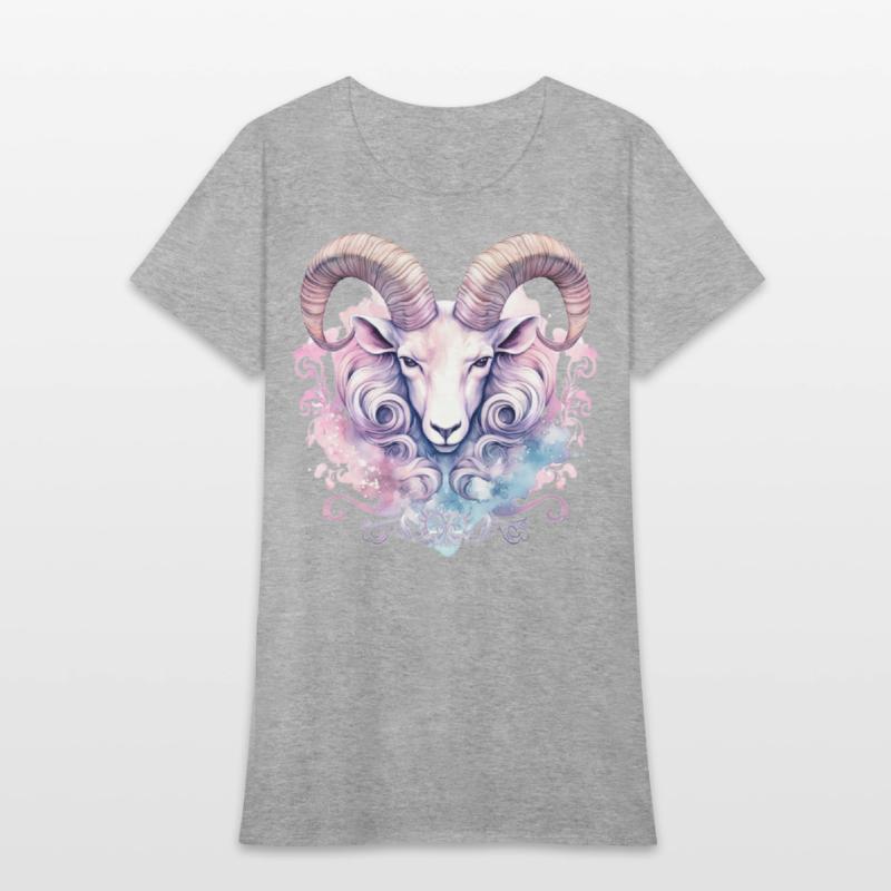 Aries Ram Zodiac Sign Vintage Astrology Aesthetic