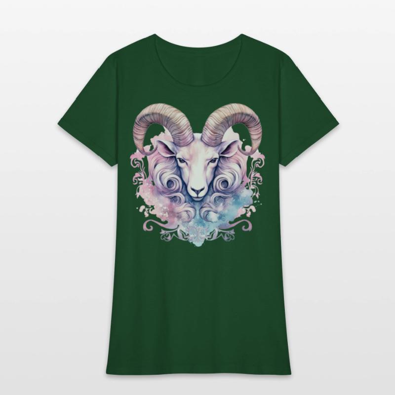 Aries Ram Zodiac Sign Vintage Astrology Aesthetic