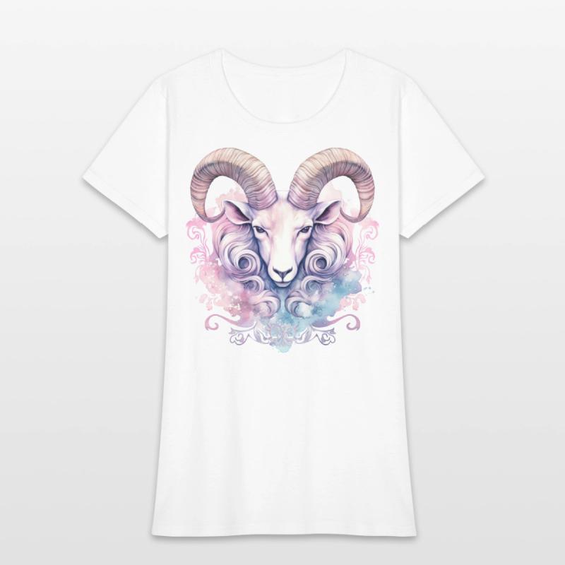Aries Ram Zodiac Sign Vintage Astrology Aesthetic