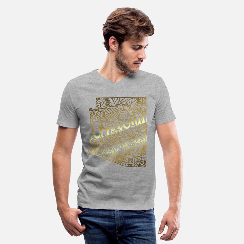 Arizona State Mandala USA America Pretty Gold