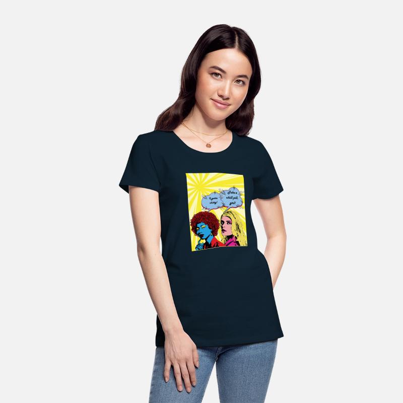 Artfully Designed Pop Art T-Shirt