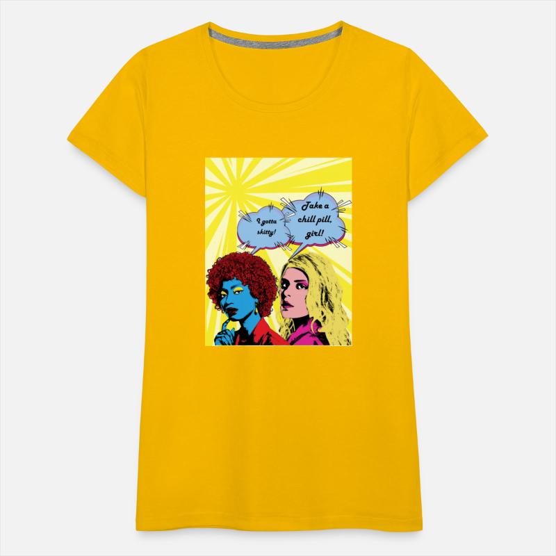 Artfully Designed Pop Art T-Shirt