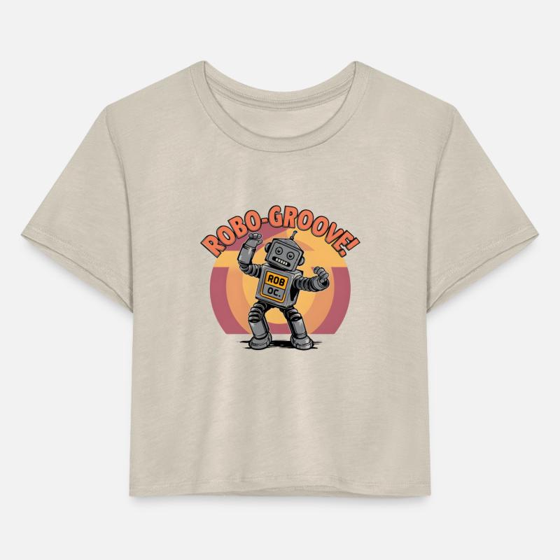 Artwork - Robo-groove! Robot Dancing Digital Art