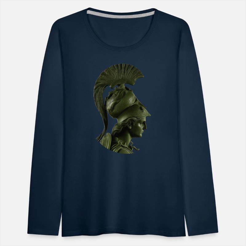 Athena. The goddess of wisdom in Greek mythology