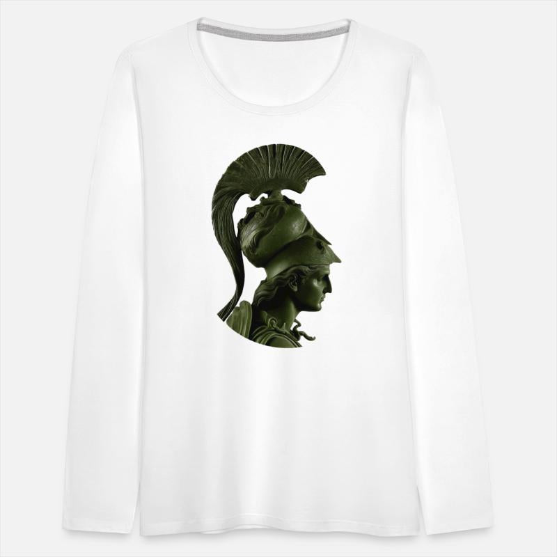 Athena. The goddess of wisdom in Greek mythology