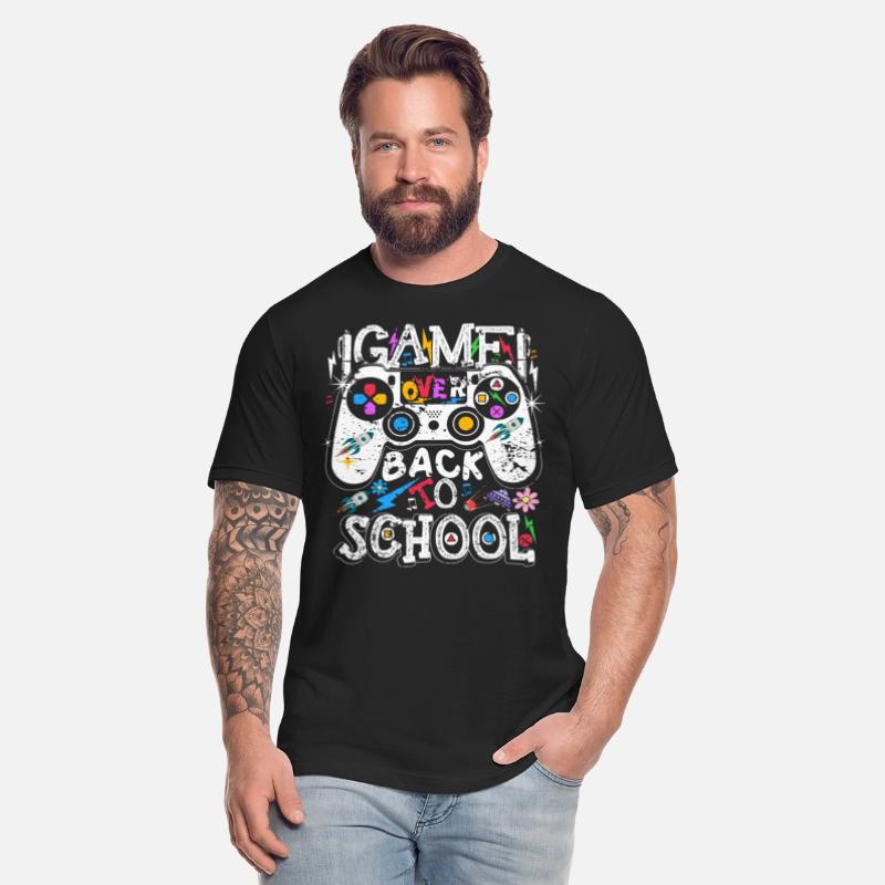 Back 2 School Funny Video Game Teacher Student tee
