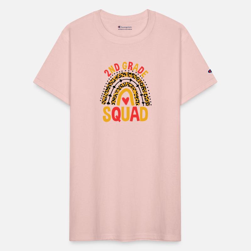 Back To School Leopard 2nd Grade Squad