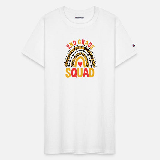 Back To School Leopard 2nd Grade Squad