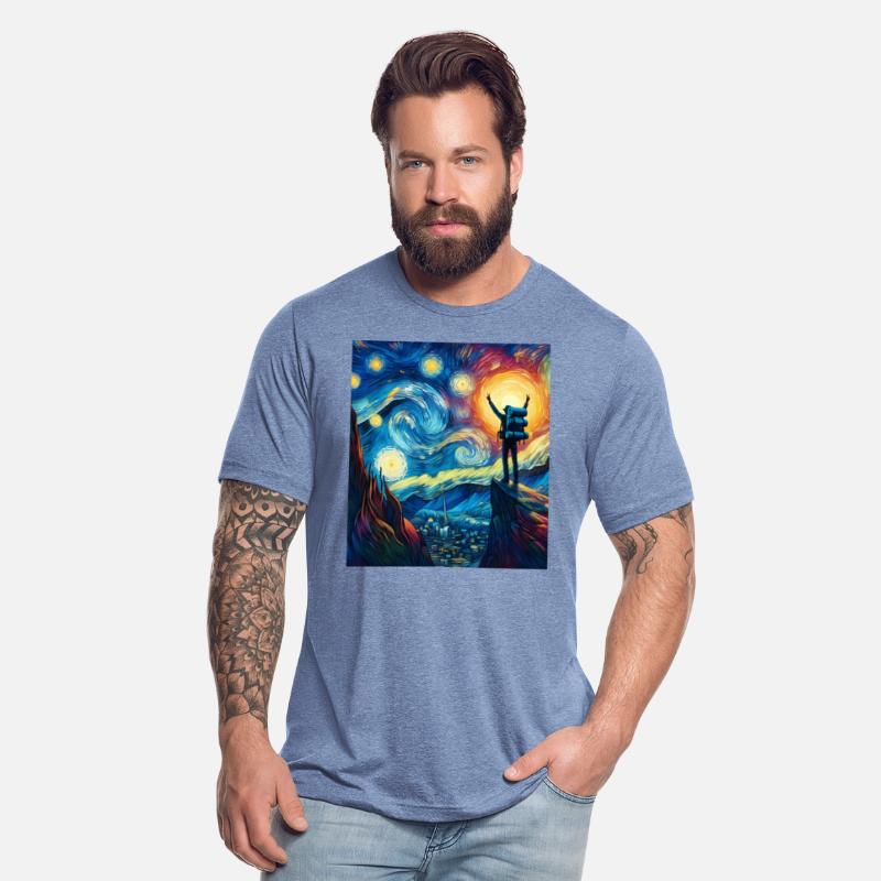 Backpacker Backpacking Camping Hiking Starry Night