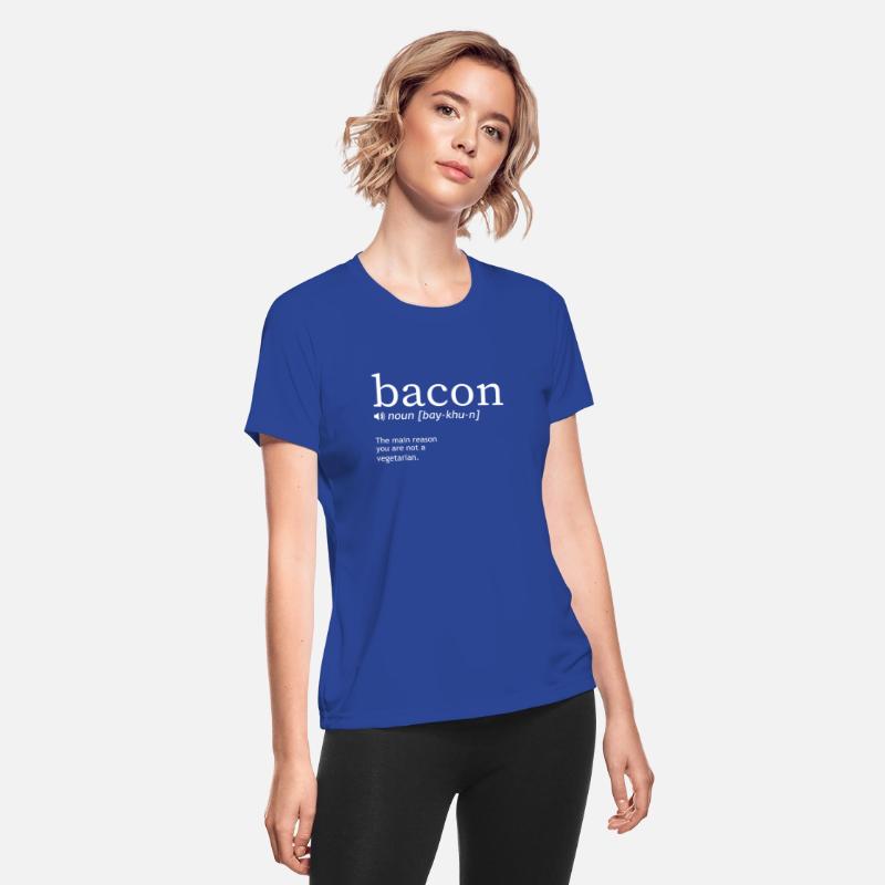 Bacon Definition Noun - Funny Pig Meat Pork Lover