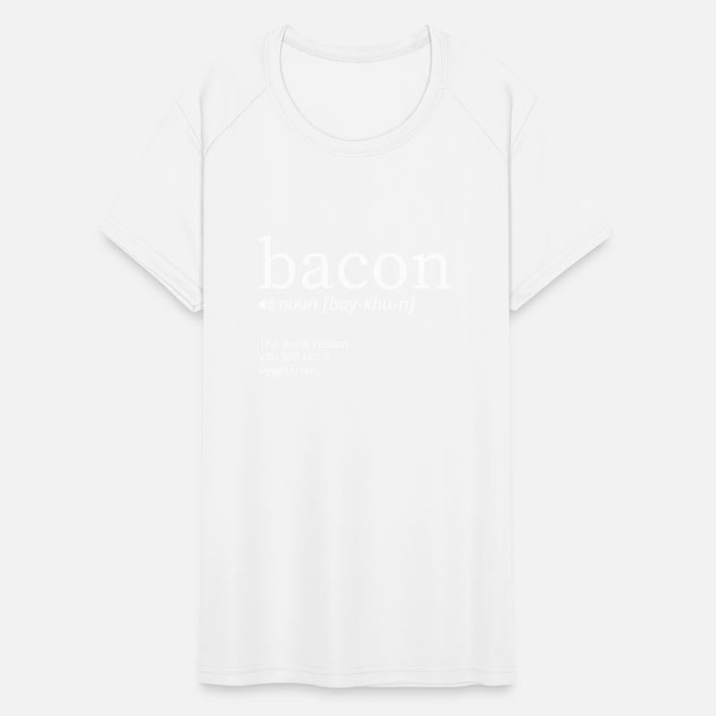Bacon Definition Noun - Funny Pig Meat Pork Lover