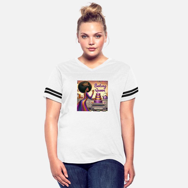 Baking Queen - Lady Cooking Cake in the Kitchen