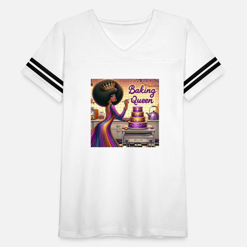 Baking Queen - Lady Cooking Cake in the Kitchen