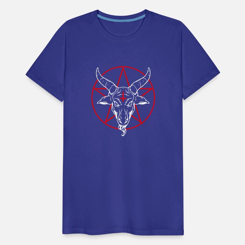 Baphomet Goat Satanic Pentagram