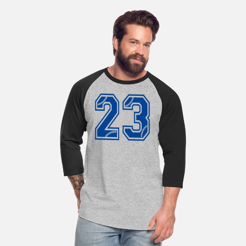 Baseball Number 23 Blue Sports Player Uniform Jers
