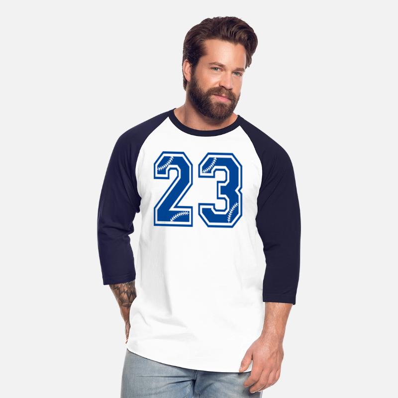 Baseball Number 23 Blue Sports Player Uniform Jers