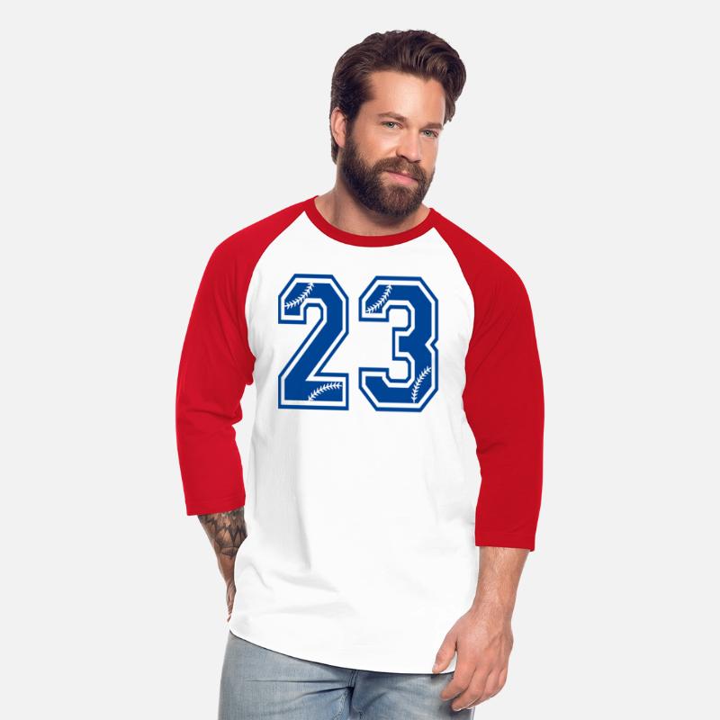 Baseball Number 23 Blue Sports Player Uniform Jers