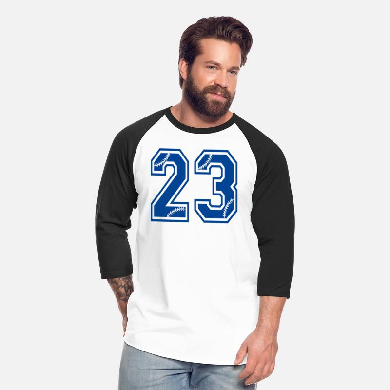 Baseball Number 23 Blue Sports Player Uniform Jers