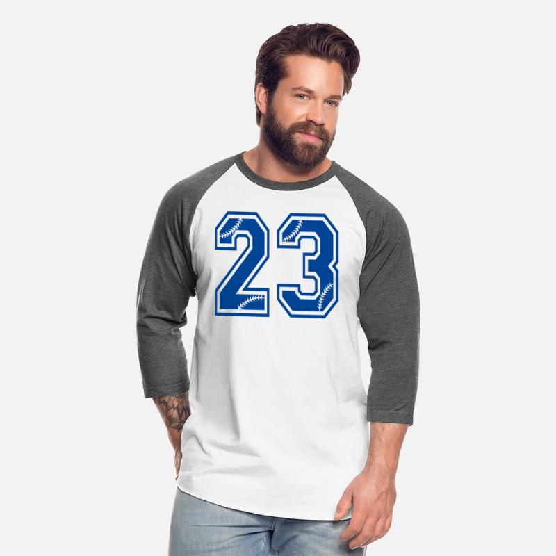 Baseball Number 23 Blue Sports Player Uniform Jers