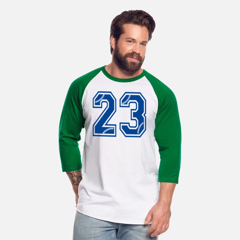 Baseball Number 23 Blue Sports Player Uniform Jers