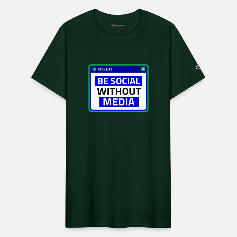 Be social without media hipster gift