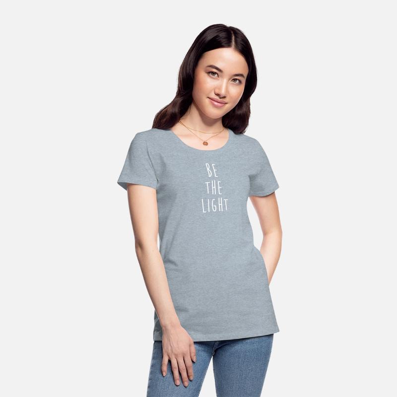 Be the Light White - text