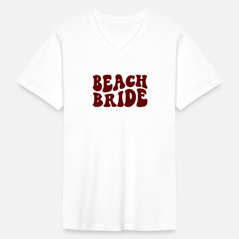 Beach Bride Dark Red Beach Theme Bachelorette