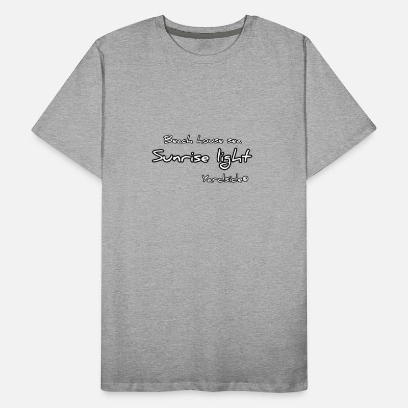 Beach house sea Sunrise light Yardside font