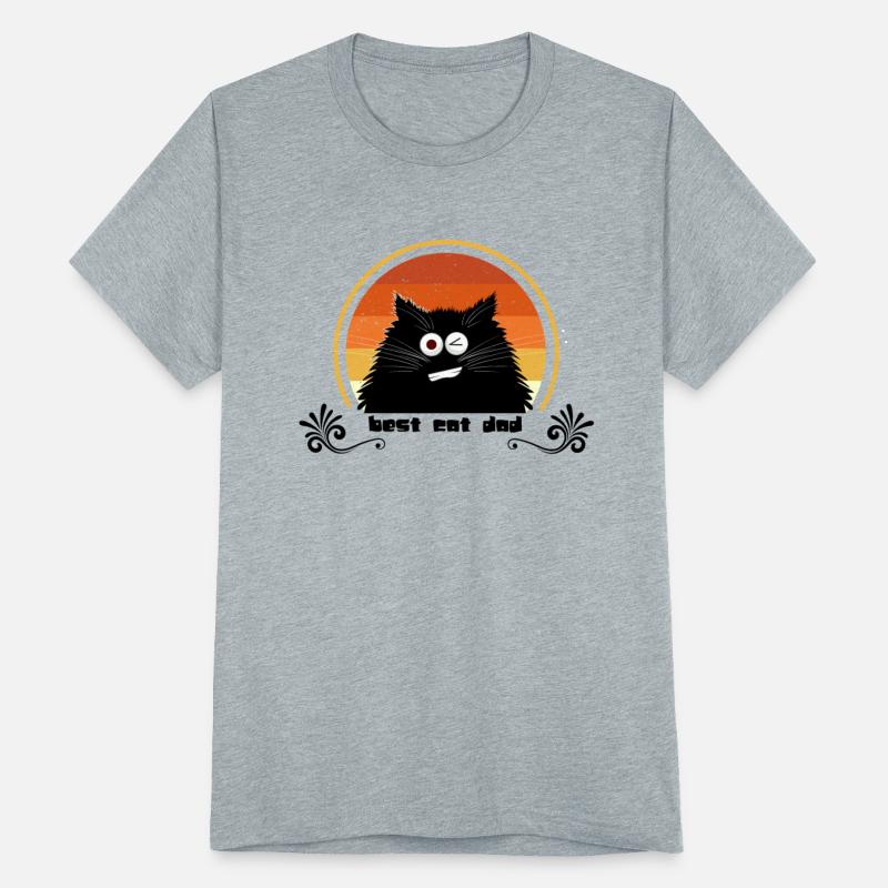 Best Cat Dad Fathers Day Men Kitty Daddy