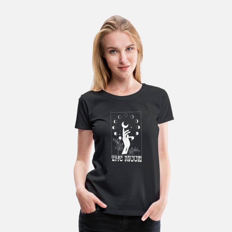 Black And White Modern The Moon T Shirt