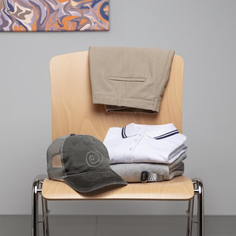 Black and White Swirl