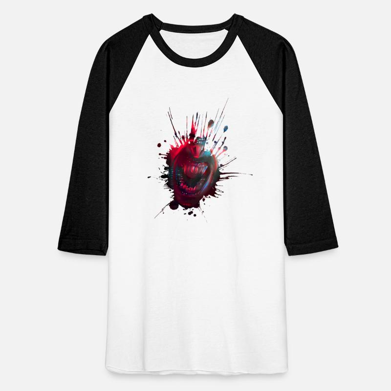 Blot with open mouth of a vampire