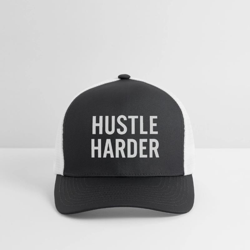 Bold Hustle Drive Typography Design