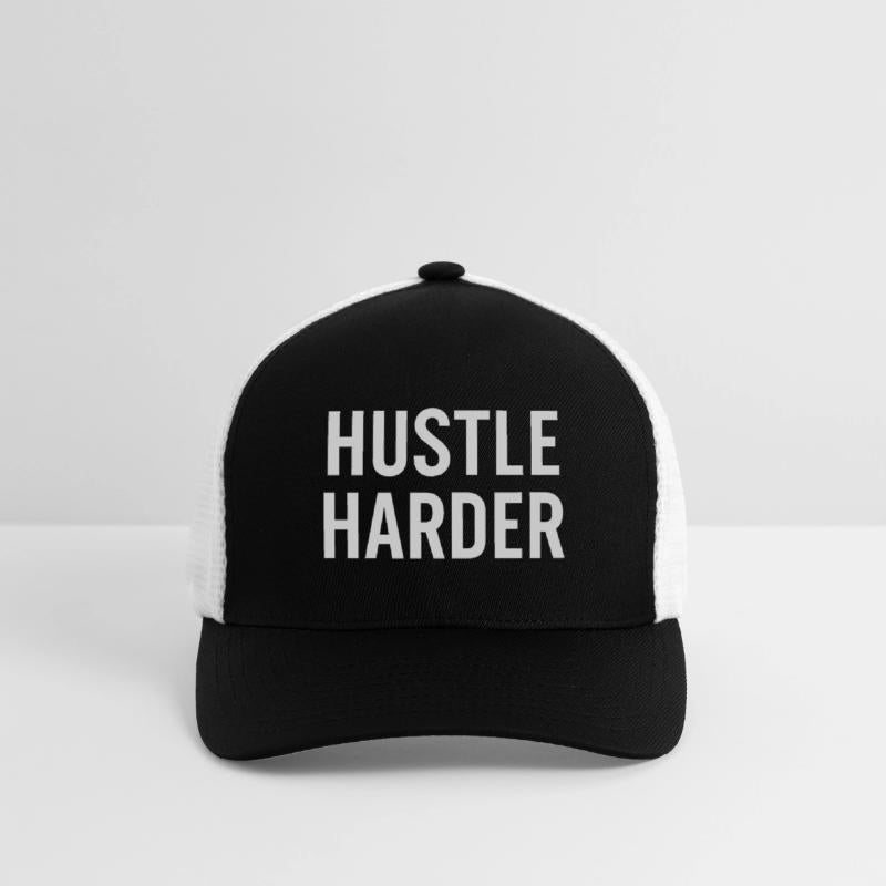 Bold Hustle Drive Typography Design