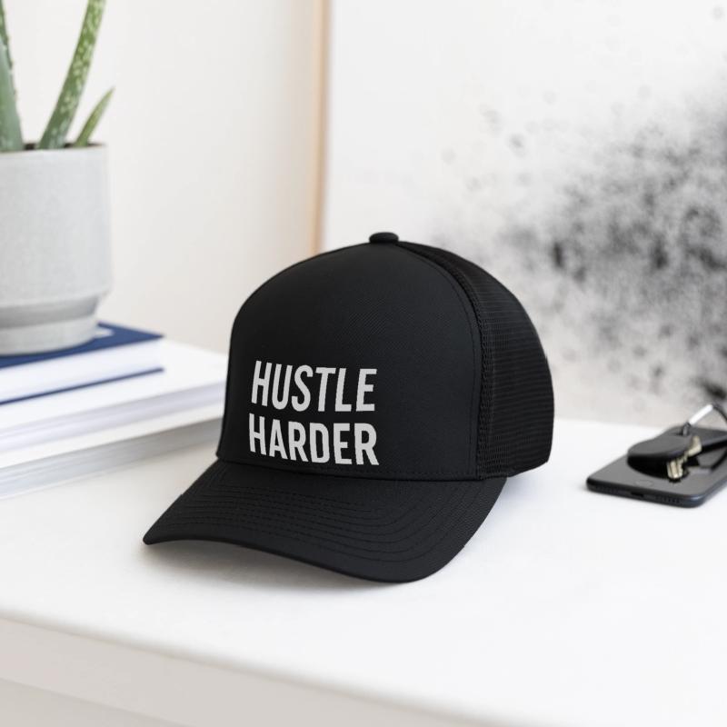 Bold Hustle Drive Typography Design