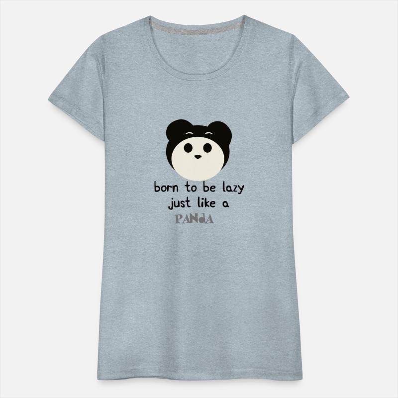 born to be lazy just like a panda