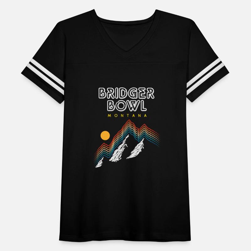 Bridger Bowl Montana Usa Ski Resort 1980S Retro