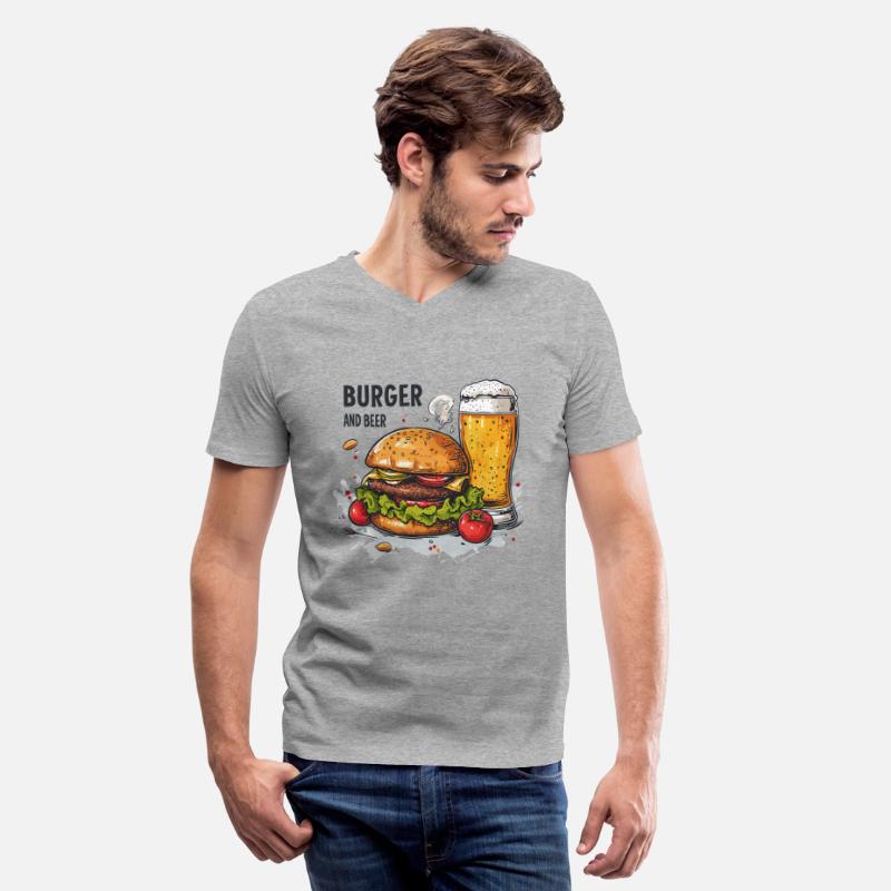 Burger And Beer Food Alcohol Funny Sayings