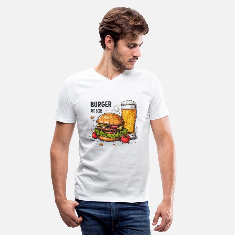 Burger And Beer Food Alcohol Funny Sayings