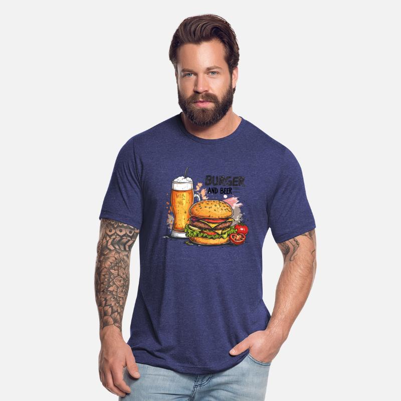 Burger And Beer Food Alcohol Funny Sayings