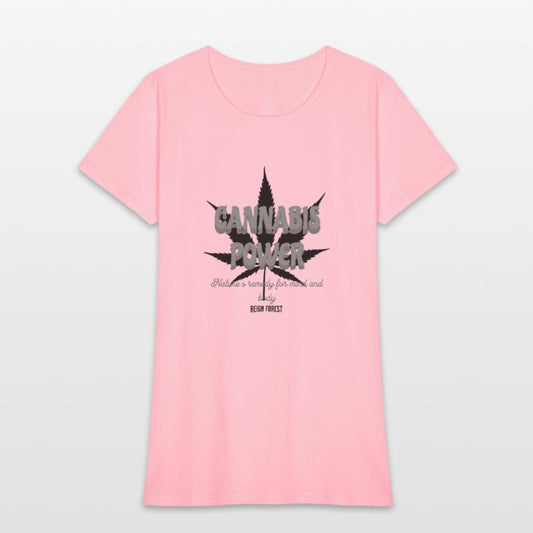 Cannabis Power - Highdea Funny Graphic T Shirt
