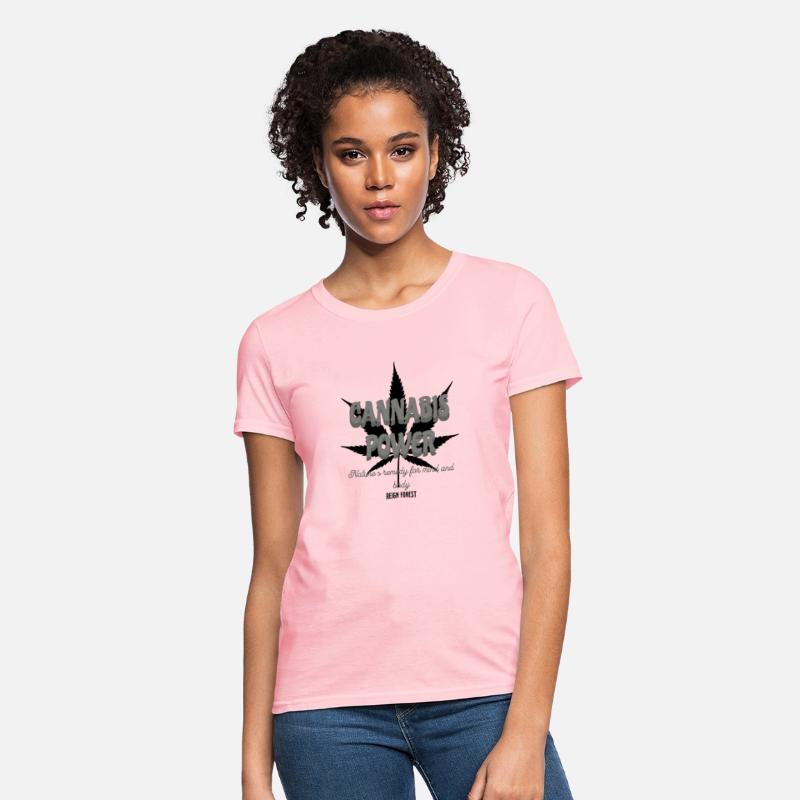 Cannabis Power - Highdea Funny Graphic T Shirt