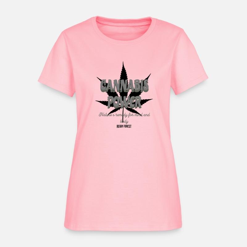 Cannabis Power - Highdea Funny Graphic T Shirt