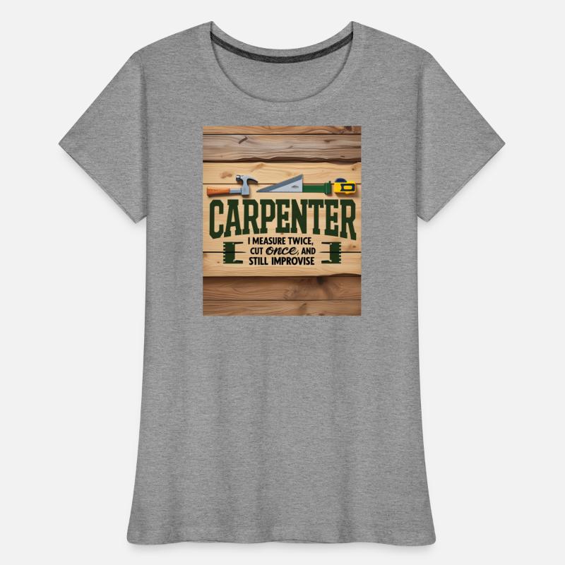 Carpenter T-Shirt Hammer and tools Design