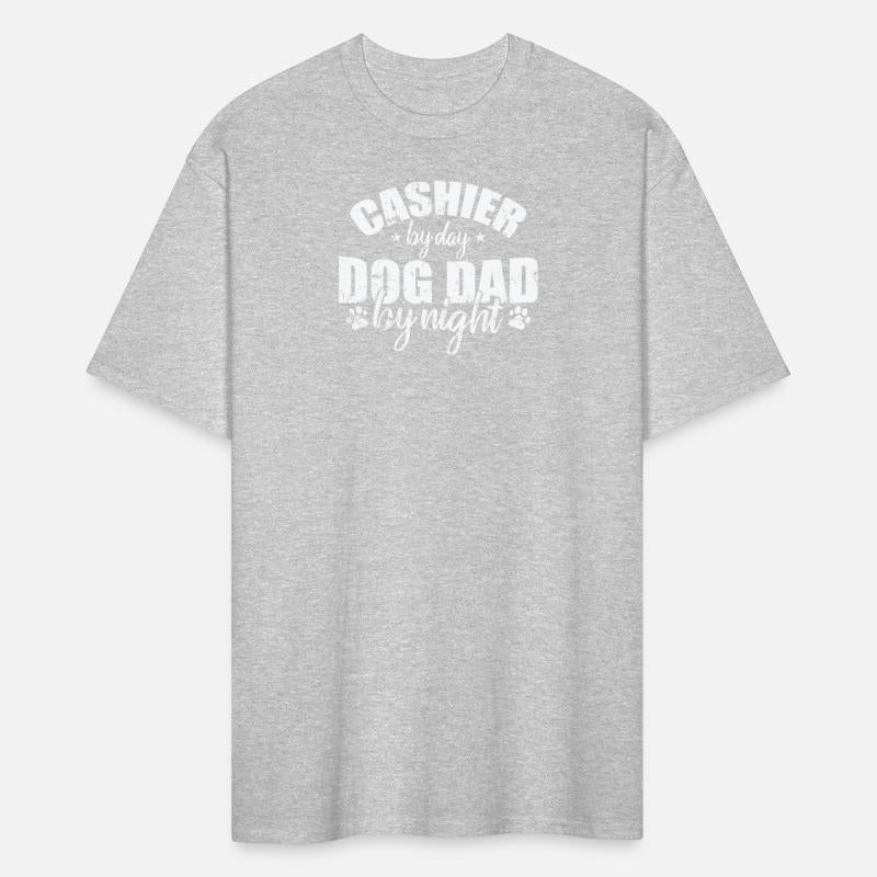 Cashier by Day Dog Dad be Night Salesman