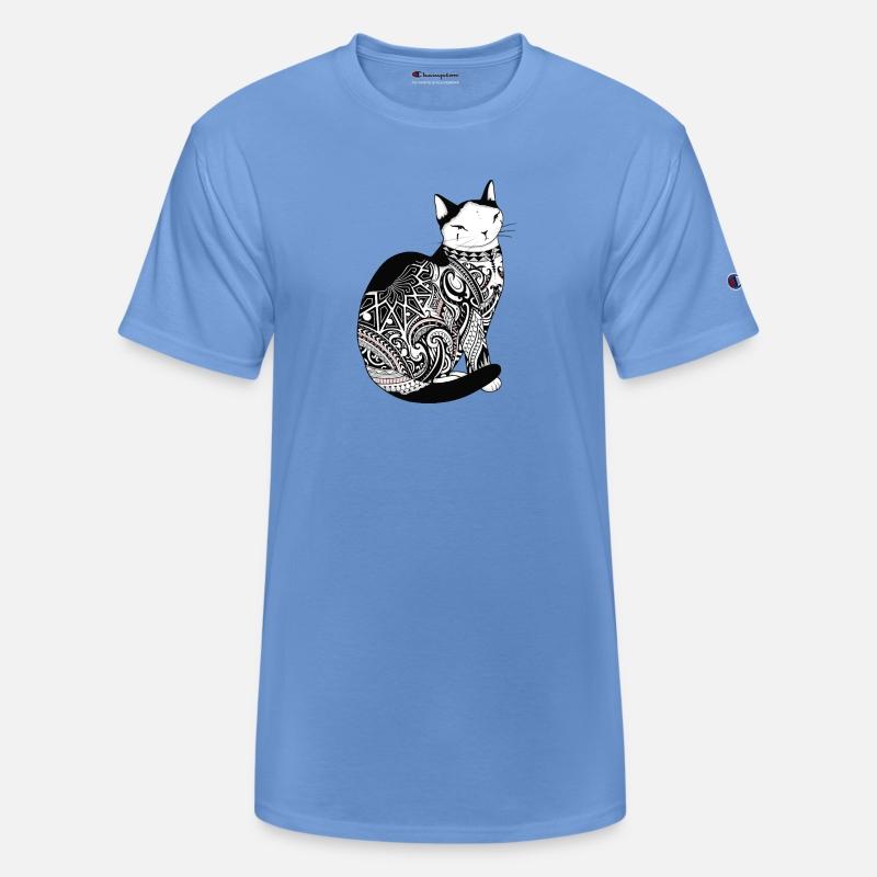 Cat In Tribal Tattoo